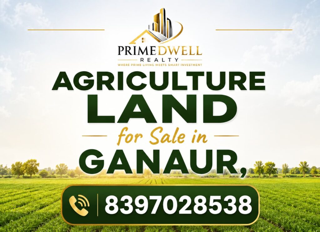 Cost of 1 Acre Agricultural Land for Sale in Ganaur, Sonipat